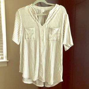 Peyton Jensen striped top